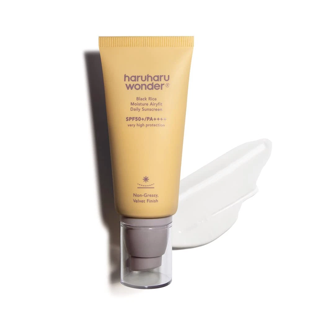 HaruHaru Wonder Black Rice Moisture Airy Fit Daily Sunscreen SPF 50+ PA++++ (50ml)